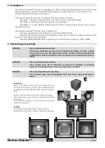 Предварительный просмотр 5 страницы Kinetec Maestra Series User Manual