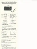 kinetic CS-601 Operation Manual preview