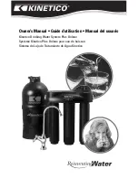 Kinetico Drinking Water System Plus Deluxe Owner'S Manual preview