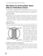 Preview for 8 page of Kinetico Drinking Water System Plus Deluxe Owner'S Manual