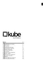 Preview for 3 page of Kinetico KUBE 15 User Manual