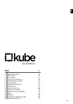 Preview for 25 page of Kinetico KUBE 15 User Manual