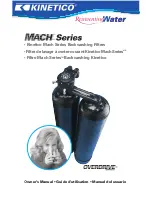 Kinetico Mach Series 2060f Owner'S Manual preview