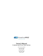 Preview for 28 page of Kinetico PRO CP 213f OD Carbon Owner'S Manual