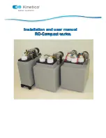 Preview for 1 page of Kinetico RO-Compact Series Installation And User Manual