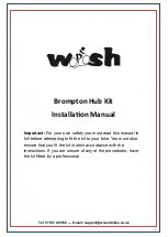 Preview for 1 page of KINETICS Brompton Hub Installation Manual