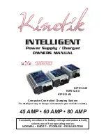 Kinetik KIPS12-45 Owner'S Manual preview