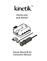 Kinetik KLIR-RM1KIT Instruction Manual preview