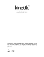 Preview for 12 page of Kinetik KLIR-RM1KIT Instruction Manual