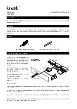 Kinetik KLIR-SMR1 Quick Start Manual предпросмотр