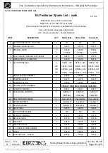 Preview for 24 page of Kinetrol 05 EL Installation, Operation & Maintenance Instructions Manual