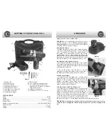 Preview for 3 page of King Canada 8010L Instruction Manual