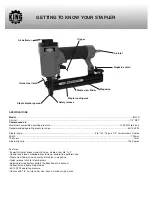 Preview for 3 page of King Canada 8101S Instruction Manual