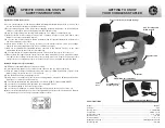 Предварительный просмотр 2 страницы King Canada 8150CT Instruction Manual