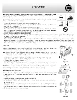 Предварительный просмотр 9 страницы King Canada 8235GFN Instruction Manual