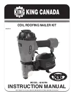 King Canada 8245RN Instruction Manual предпросмотр