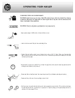 Предварительный просмотр 8 страницы King Canada 8245RN Instruction Manual