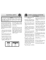 Preview for 3 page of King Canada 8307L Instruction Manual