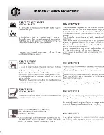 Предварительный просмотр 3 страницы King Canada 8469 Instruction Manual