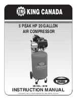 Preview for 1 page of King Canada 8498 Instruction Manual