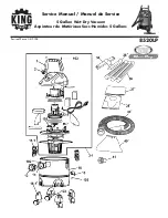 King Canada 8520LP Service Manual & Parts List preview