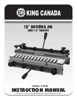 Preview for 1 page of King Canada K-2796 Instruction Manual