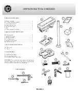 Предварительный просмотр 6 страницы King Canada KC-108C Instruction Manual