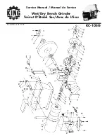 King Canada KC-10SG Service Manual preview