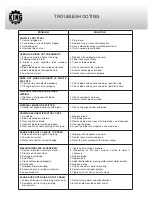 Предварительный просмотр 14 страницы King Canada KC-10TC Instruction Manual