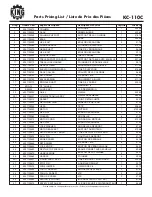 Preview for 2 page of King Canada KC-110C Service Manual