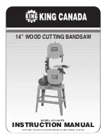 Preview for 1 page of King Canada KC-1401FX Instruction Manual