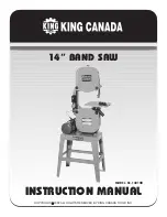 Preview for 1 page of King Canada KC-1401HD Instruction Manual