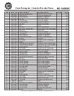 Preview for 2 page of King Canada KC-162SSC Parts Manual