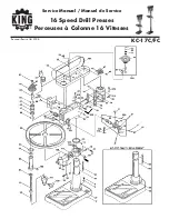 Предварительный просмотр 1 страницы King Canada KC-17C-FC Service Manual