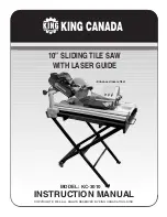 King Canada KC-3010 Instruction Manual preview