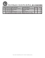 Preview for 4 page of King Canada KC-3105KWRC Service Manual