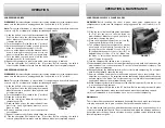 Предварительный просмотр 4 страницы King Canada KC-3900S Instruction Manual