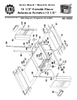 Preview for 2 page of King Canada KC-425C Service Manual