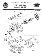 Предварительный просмотр 2 страницы King Canada KC-5007 Service Manual & Parts List