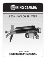 King Canada KC-5LS Instruction Manual preview