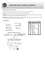 Предварительный просмотр 8 страницы King Canada KC-705L-5 Instruction Manual