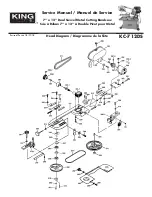 Preview for 2 page of King Canada KC-712DS Service Manual & Parts List