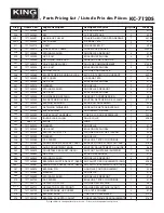 Preview for 5 page of King Canada KC-712DS Service Manual & Parts List