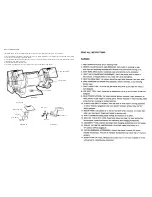 Предварительный просмотр 2 страницы King Canada KC-890 Instruction Manual