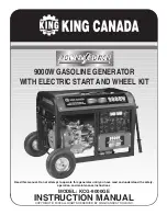 King Canada KCG-10000GE Instruction Manual preview