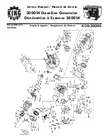 King Canada KCG-3000G Service Manual preview