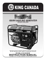 King Canada KCG-6500GE Instruction Manual предпросмотр