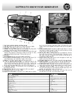 Предварительный просмотр 5 страницы King Canada KCG-6500GE Instruction Manual