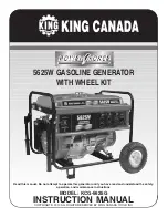 King Canada KCG-7500G Instruction Manual preview