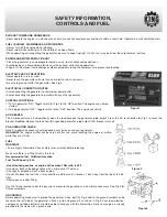 Preview for 3 page of King Canada KCG-951G Instruction Manual